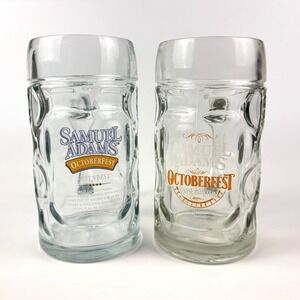 VTG 90s Sam Adams Octoberfest Raise the Stein Beer Mug + Fest With the Best READ